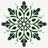 Unique Snowflake - Procreate PNG