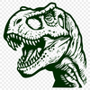 T Rex Illustration In SVG, PNG, PDF And DXF Formats