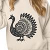 Free Unique Turkey Drawing PDF - Commercial Use