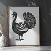 Artistic Turkey In SVG Free Commercial Use Download