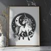 Beautiful Unicorn Image In PNG For Free Download