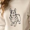 Beautiful Welsh Corgi PNG