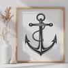 Artistic Anchor - For Laser Engraver Project