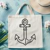 Stunning Anchor In SVG, PNG, PDF And DXF File Formats - Free