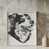 Stunning Australian Shepherd In DXF - Free Digital Download