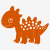 Free Baby Dinosaur Vector Art