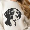 Unique Beagle In DXF For Free Download