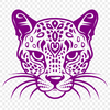 Big Cat Printable Artwork In SVG, PNG, PDF And DXF Formats