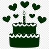 Cake Vector Art In PNG & SVG - Free Digital Download