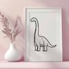 Free Brachiosaurus Files For Digital Download In PDF Format