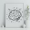 Unique Brain Vector Craft File PNG - Free Download