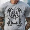 Bulldog Vector Craft File In PNG & SVG - Free Digital Download