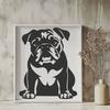 Unique Bulldog In SVG - Free Download