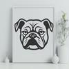 Artistic Bulldog In PDF - For Free Download, Commercial Use