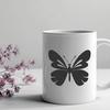 Stunning Butterfly Digital Drawing - Free SVG