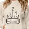 Cake Stencil In PNG File Format For Free Download