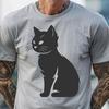 Free Sitting Cat - DXF