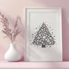 Stunning Christmas Tree Design - Free DXF