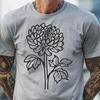 Unique Flower Image DXF - Free Download