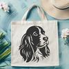 Free Cocker Spaniel SVG - For Craft Project