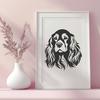 Beautiful Pet - Printable Image In PDF Format