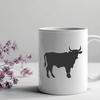 Beautiful Cow In SVG & PNG