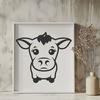 Cow Vector Art In PNG & SVG - Free Digital Download