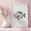 Stunning Crappie Template