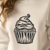 Artistic Cupcake SVGs - Free Download