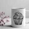 Cupcake Decal In PNG File Format For Free Download