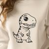 Cute Baby Dinosaur In PDF & PNG