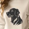 Artistic Golden Retriever - Pet SVG Free Download