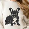 Creative French Bulldog - Laser Engraver PNG