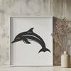 Artistic Dolphin - For Glowforge Project