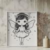 Creative Fairy Printable Image