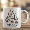 Artistic Fire - Laser Engraver DXF