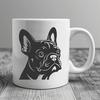 Creative French Bulldog - Sublimation DXF