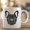 Creative French Bulldog - Laser Engraver SVG