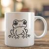 Stunning Frog In SVG - Free Download