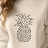 Pineapple Stencil In PNG & SVG - Free Digital Download