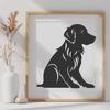 Free Golden Retriever Files For Digital Download In PNG Format