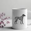 Standing Great Dane SVG