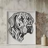 Great Dane Vector Art In SVG File Format For Free Download