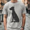 Sitting Dog Artwork - DXF Free Download