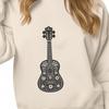 Unique Guitar Decal PNG - Free Download