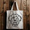 Artistic Dog Vector Image - Free DXF