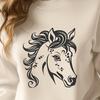 Horse Stencil In PNG & SVG - Free Digital Download