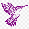 Beautiful Hummingbird - For Laser Cutter Project