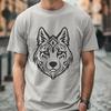 Stunning Husky In PNG & SVG