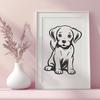 Creative Labrador Retriever - Glowforge PDF